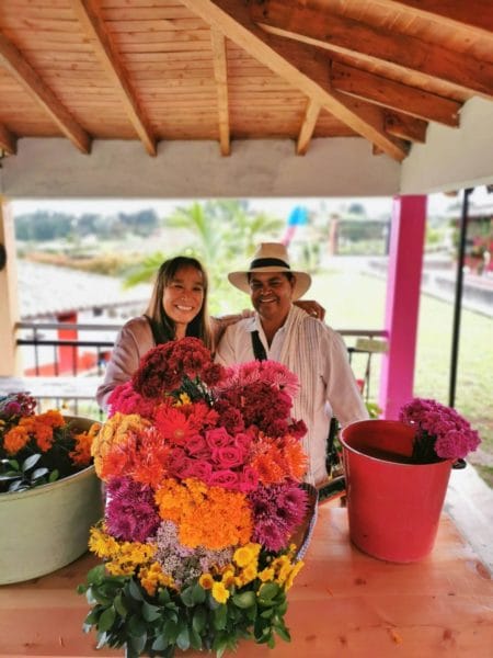 Flower tour in Medellin